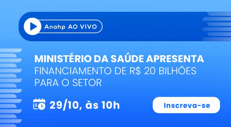 Editora Roncarati - Anahp Ao Vivo | Ministério da Saúde apresenta financiamento de R$ 20 bilhões para o setor (29 OUT)-radardasaude 3 anahp 28105